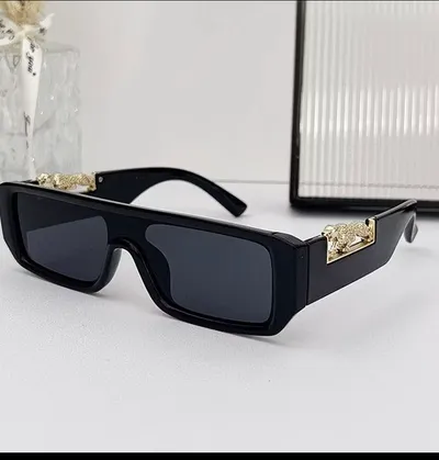 Leopard black  sunglasses trendy style