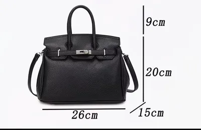 Black hand bag