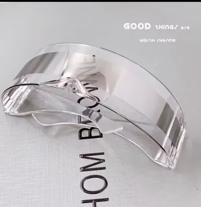 Cyberpunk futuristic trendy glasses