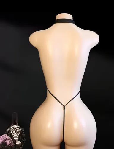 V neck halter lingerie dancer outfit