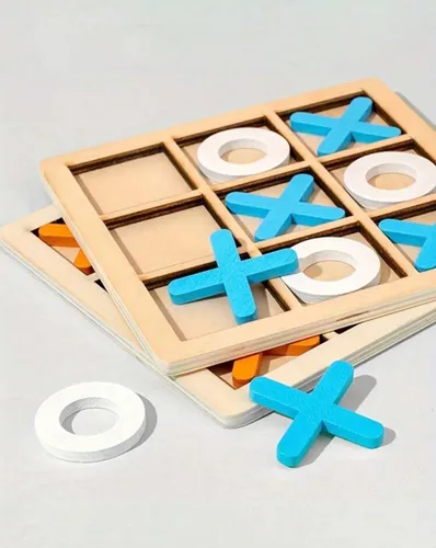 Wooden chess game XO