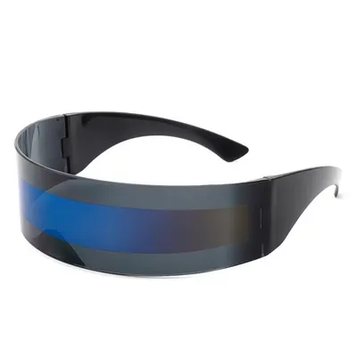 Cyberpunk sunglasses futuristic design
