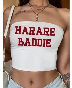 Harare baddie crop top